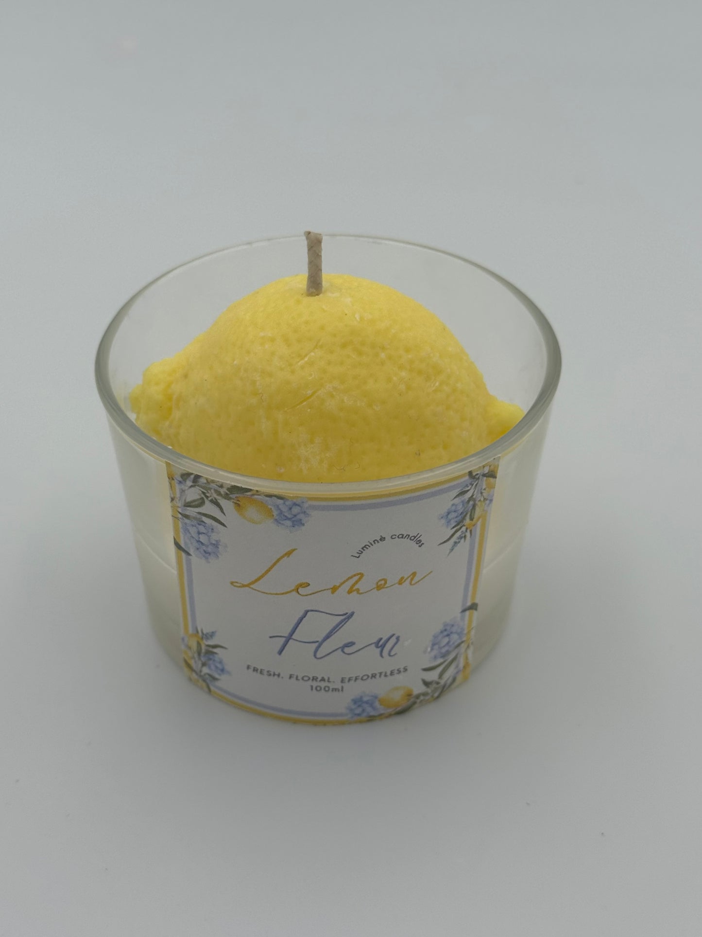 Lemon Fleur – Handmade Soy Candle