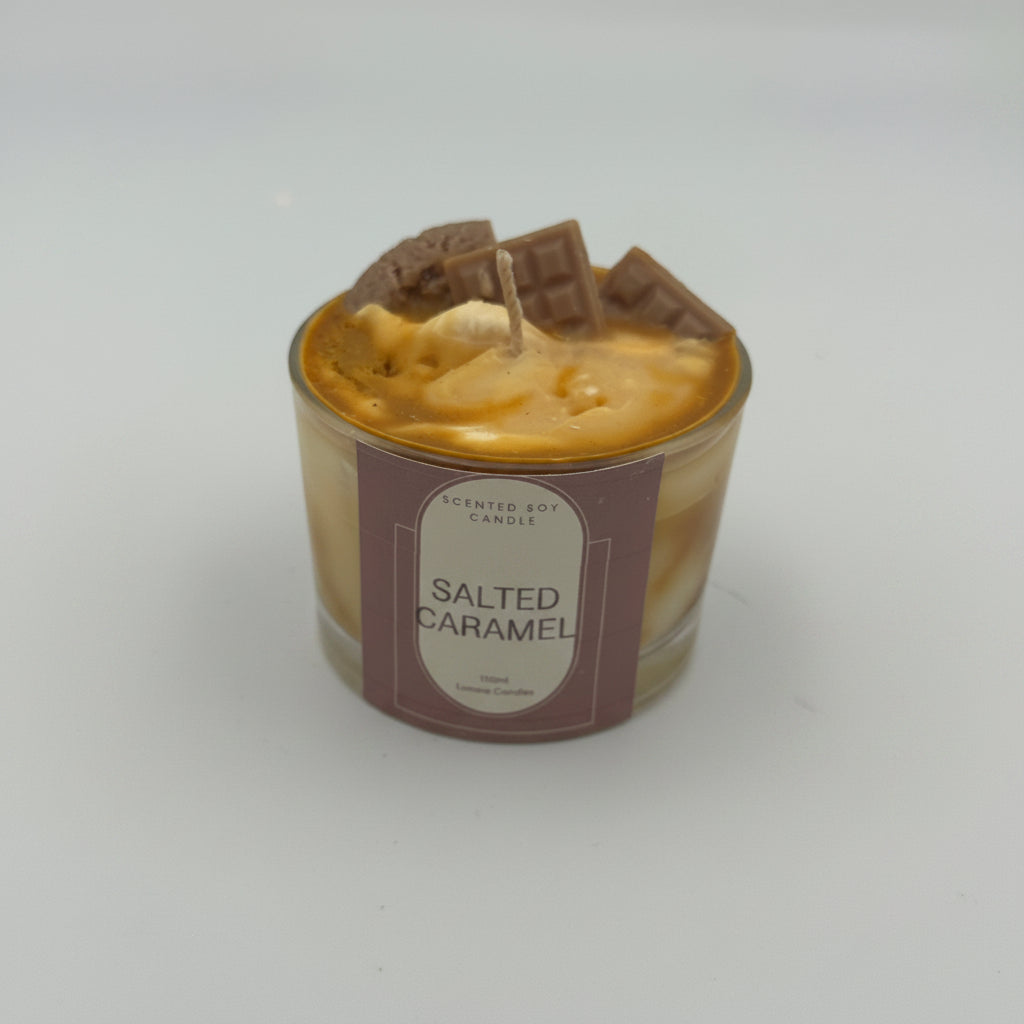 Salted Caramel – Handmade Dessert Soy Candle