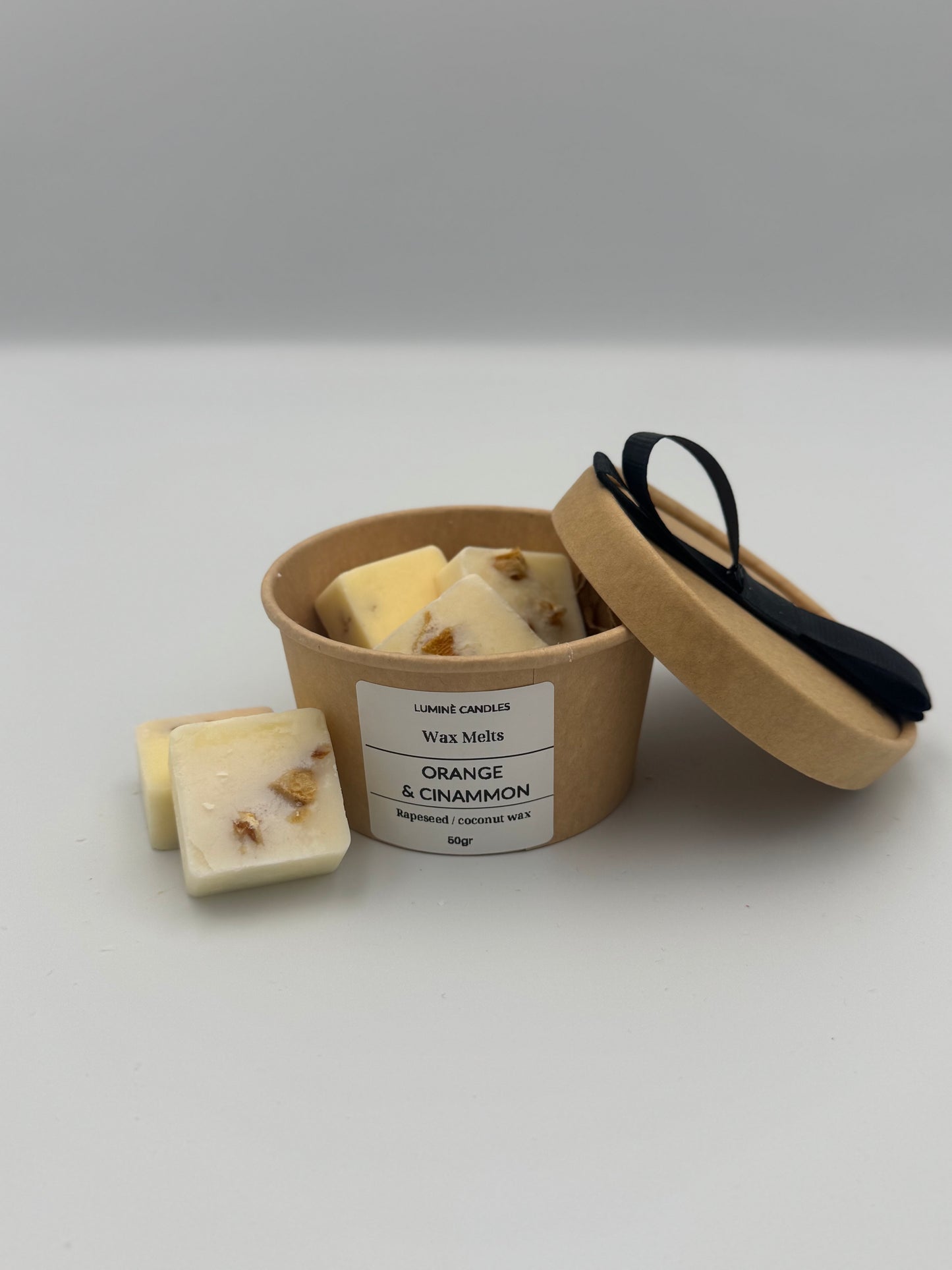 Wax Melts Orange & Cinnamon 50gr | Πορτοκάλι & Κανέλα – Luminè Candles