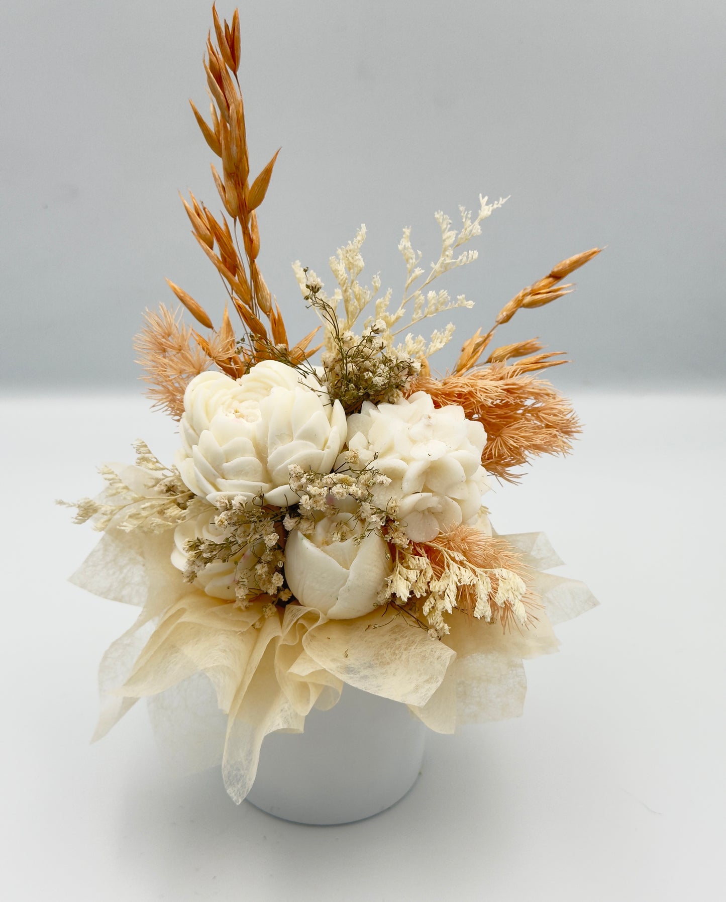 Μπουκέτο Κεριών “Ivory Bloom”