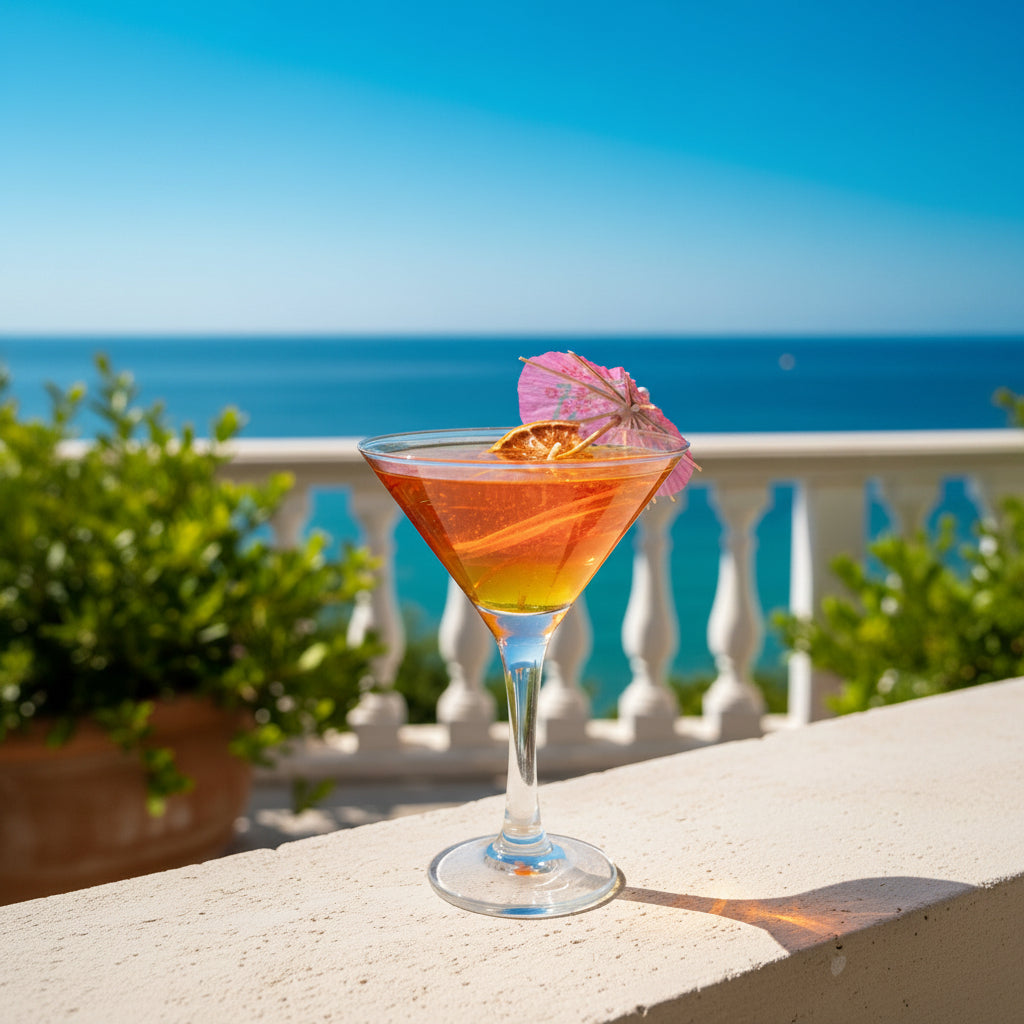 Καλοκαιρινά Cocktail κεριού