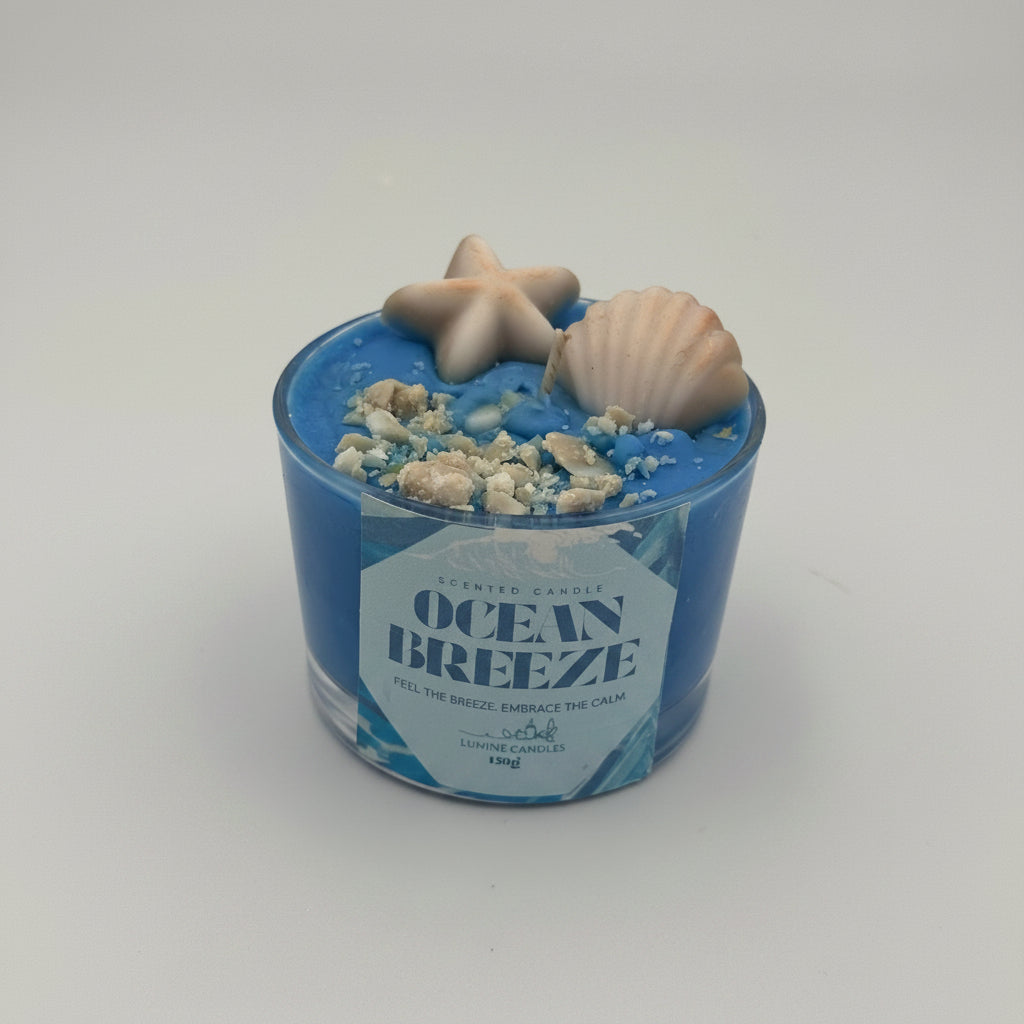 Ocean Breeze – Handmade Soy Candle