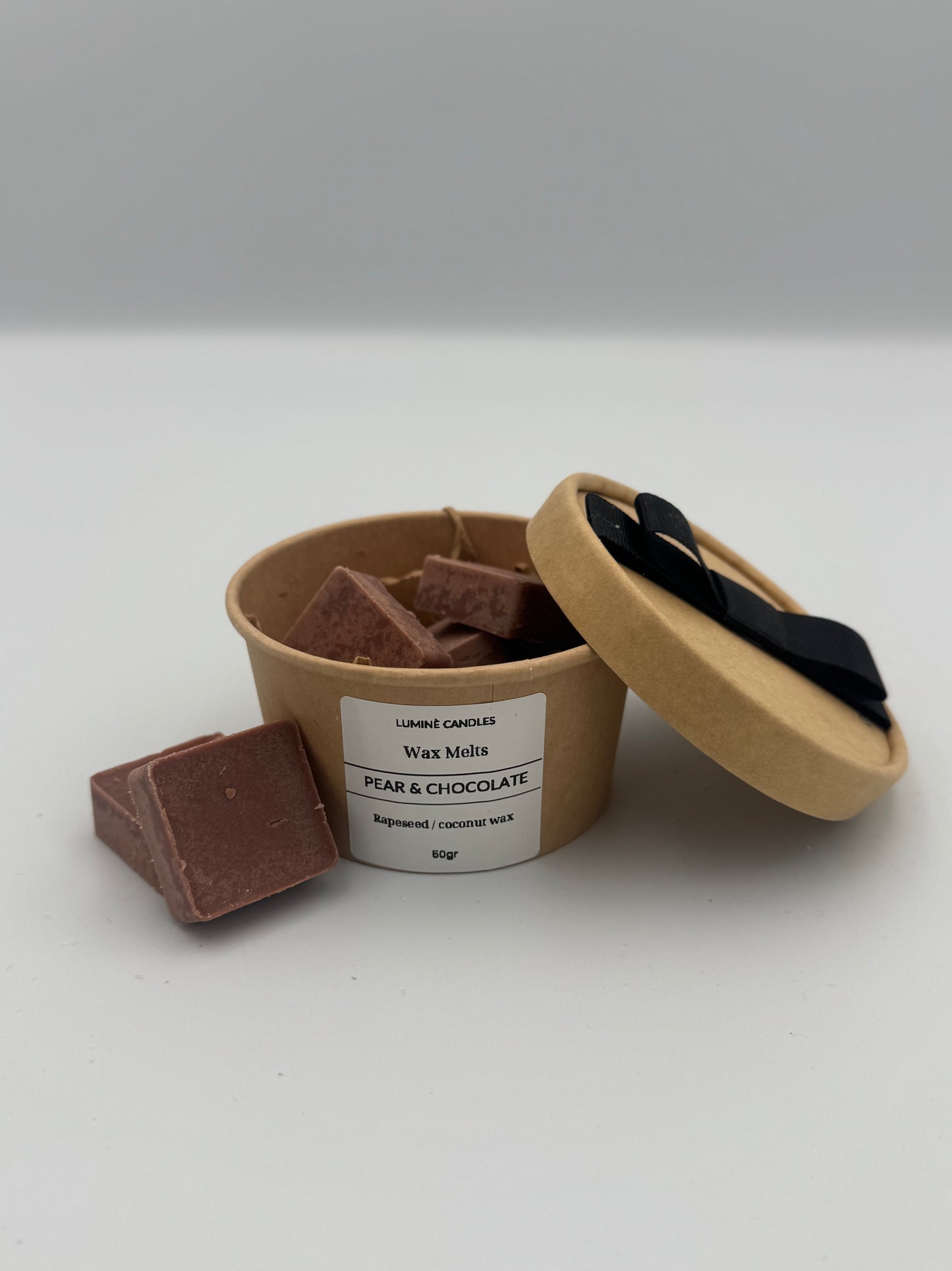 Wax Melts Pear & Chocolate 50gr | Αχλάδι & Σοκολάτα Άρωμα Χώρου – Luminè Candles
