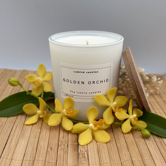 Golden Orchid – Luxury Soy Candle