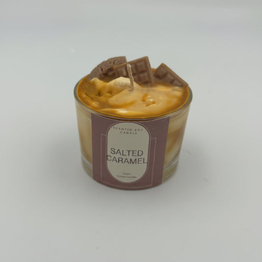 Salted Caramel – Handmade Dessert Soy Candle