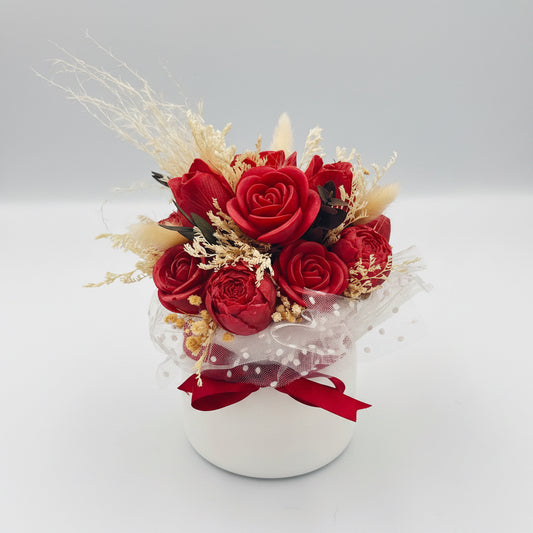 Scarlet Romance Μπουκέτο Κεριών