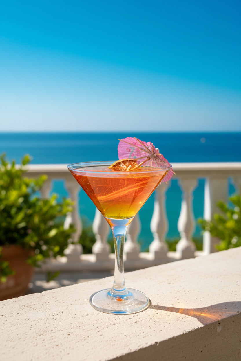 Καλοκαιρινά Cocktail κεριού