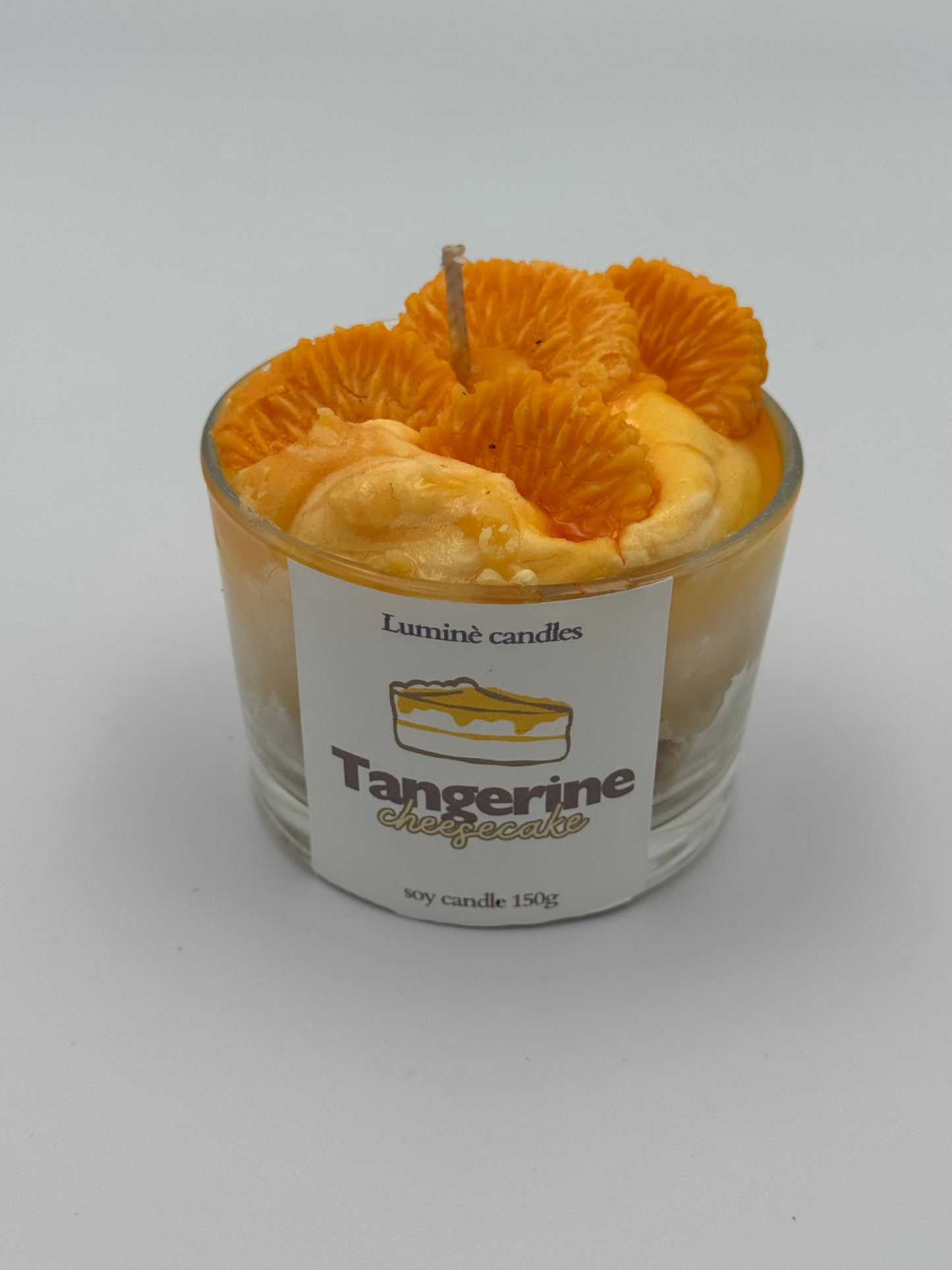Tangerine Cheesecake – Handmade Soy Candle