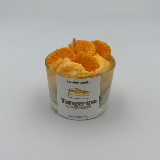 Tangerine Cheesecake – Handmade Soy Candle